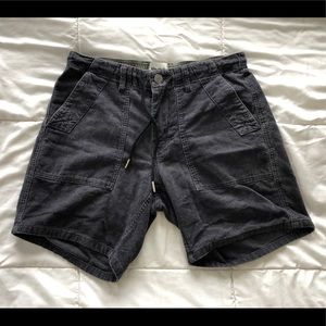 Rhythm bunker walkshort shorts blue corduroy